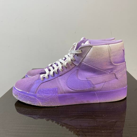 Nike SB Blazer Mid Prm Lilac Sneakers Shoes Men's 10.5 - Picture 5 of 11